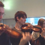 Rehearsals: George, Matthew & Hannah